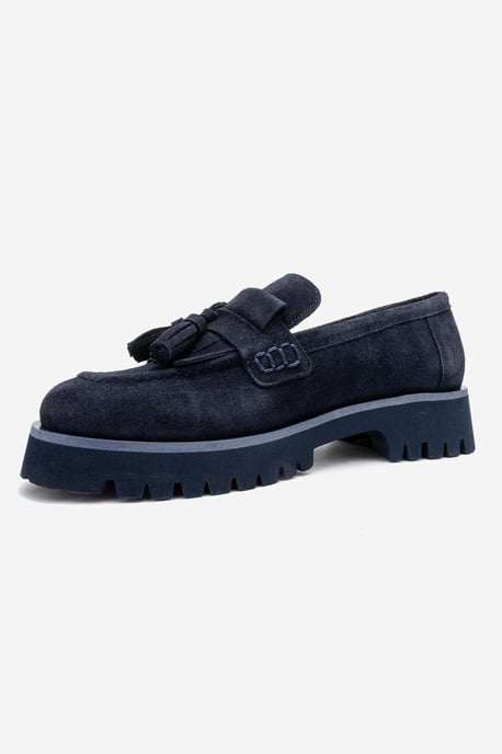 Poen Leder Quaste Loafer Damen - Image 4