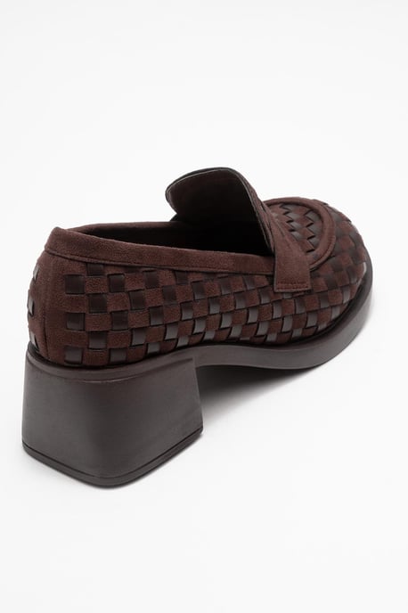 Marlon Gewebt Blockabsatz Loafer Damen - Image 5