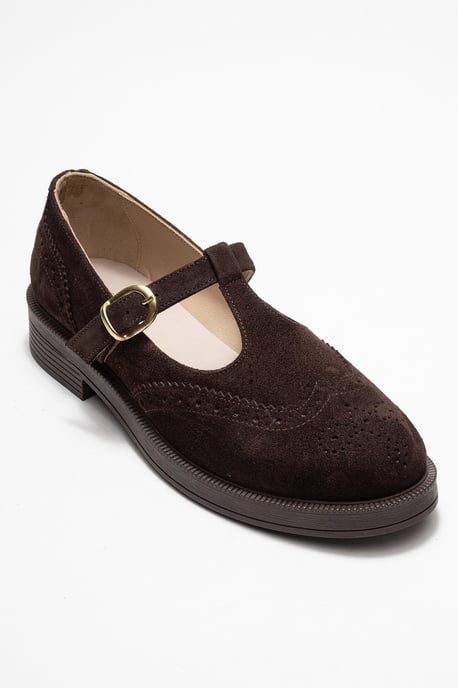 Janney Leder Riemen Loafer - Image 1