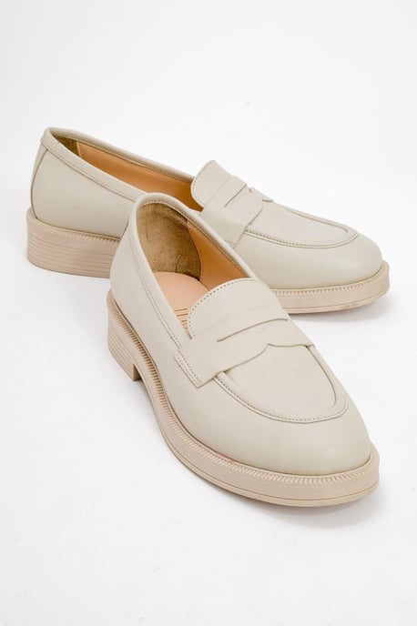 Bree Plateau Penny Leder Loafer - Image 1