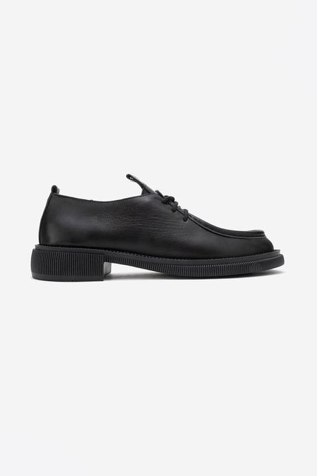 Band Leder Schnürung Loafer Damen - Image 6