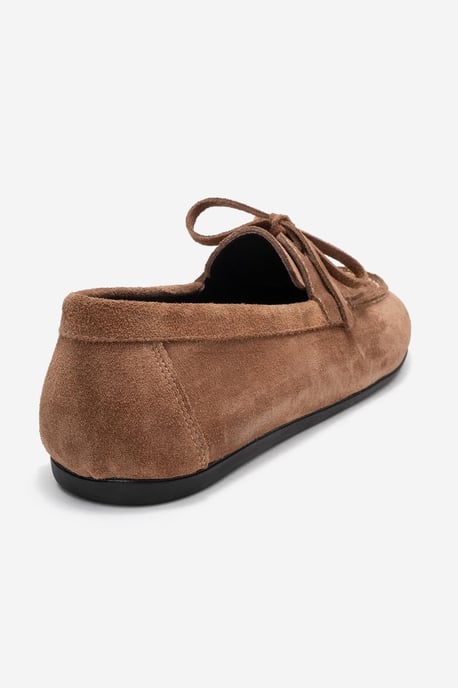 Lorven Leder Schnürung Loafer Damen - Image 5