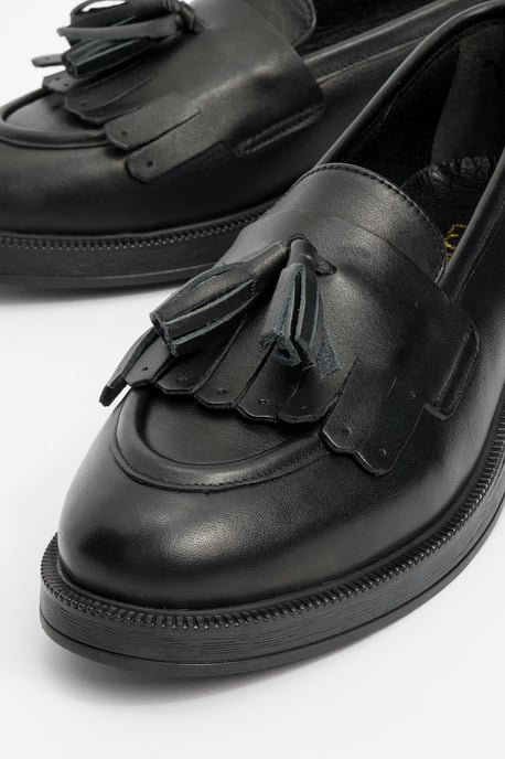 Milly Leder Quaste Loafer - Image 4