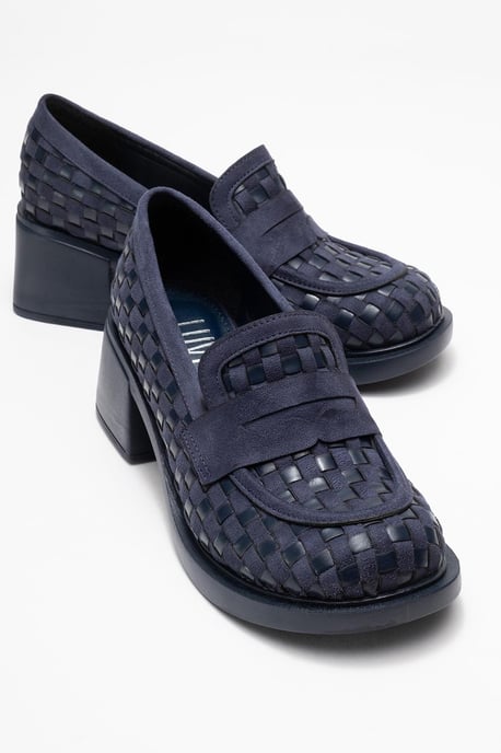 Marlon Gewebt Blockabsatz Loafer Damen - Image 2