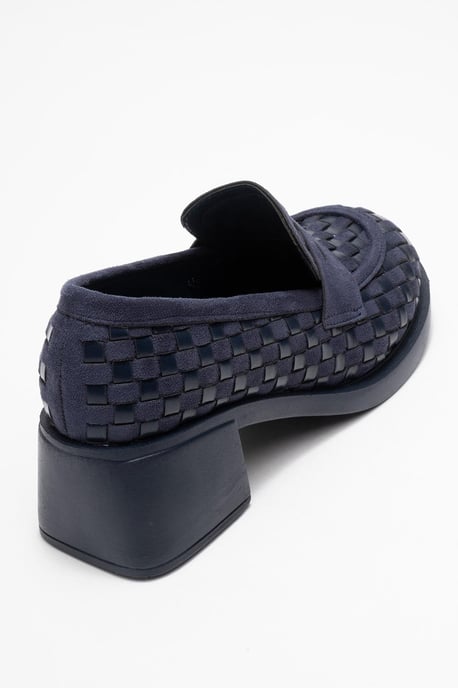Marlon Gewebt Blockabsatz Loafer Damen - Image 5