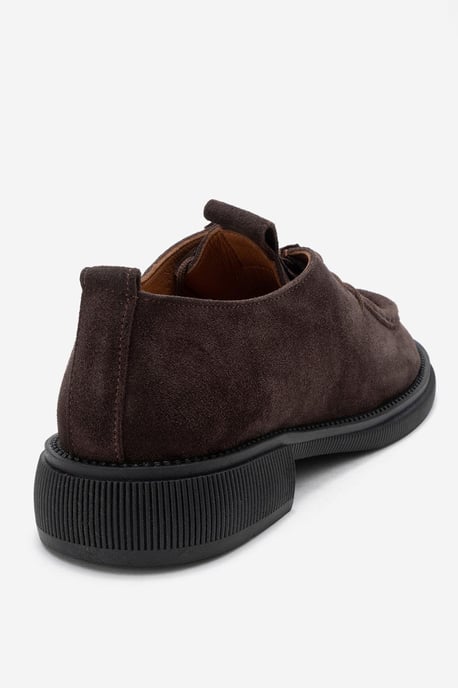 Band Leder Schnürung Loafer Damen - Image 5