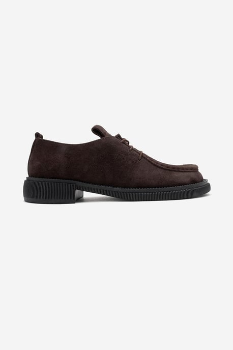 Band Leder Schnürung Loafer Damen - Image 6