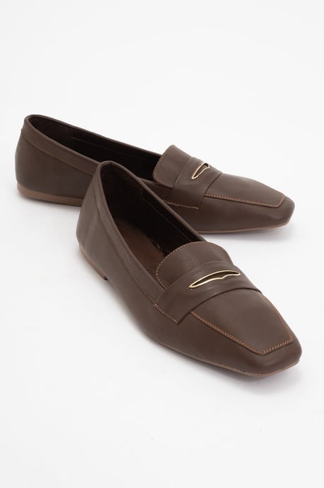Iridessa Leder Flach Loafer Damen - Image 1