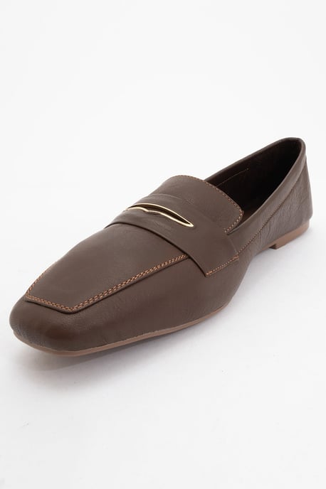 Iridessa Leder Flach Loafer Damen - Image 4