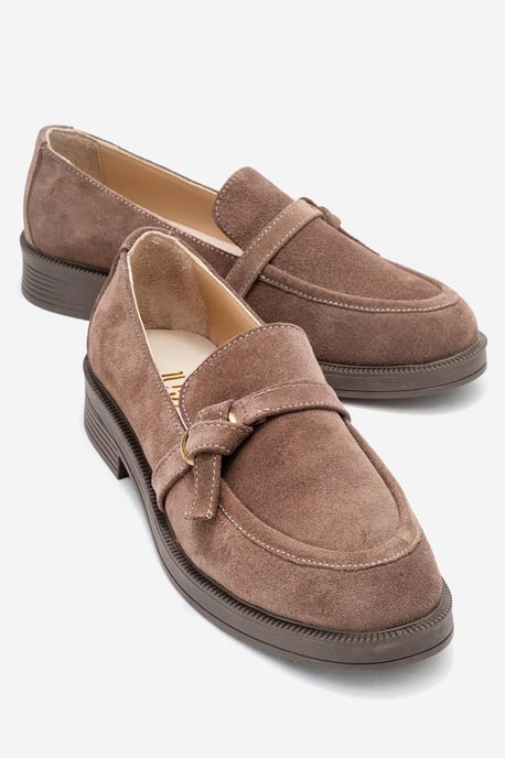 Galea Schnalle Leder Loafer - Image 2