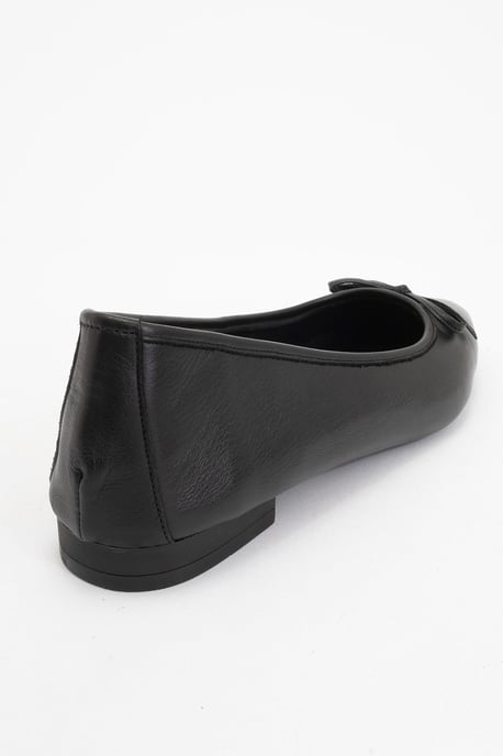 Ruby Leder Spitze Zehenpartie Flache Schuhe - Image 3