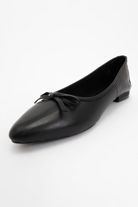 Ruby Leder Spitze Zehenpartie Flache Schuhe - Image 4