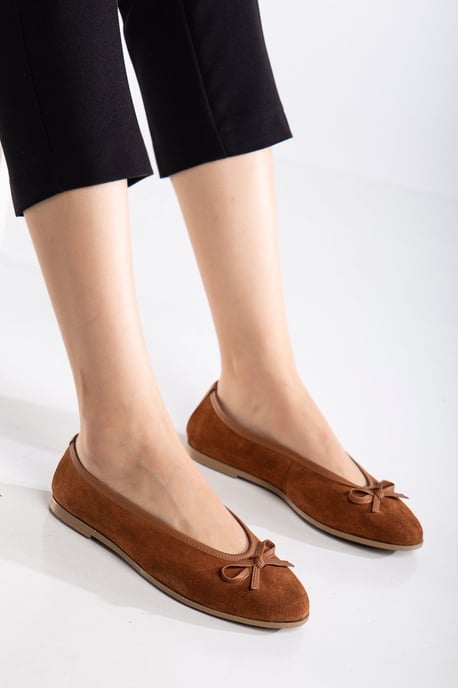 Freya Leder Ballerinas - Image 3