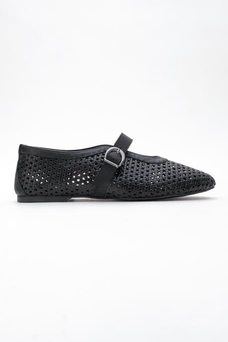 MIRELLA Geflochten Leder Ballerinas Damen - Image 5