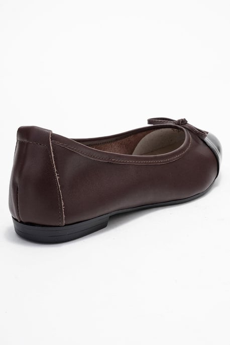 Rayne Cap Zehenpartie Leder Ballerinas Damen - Image 5