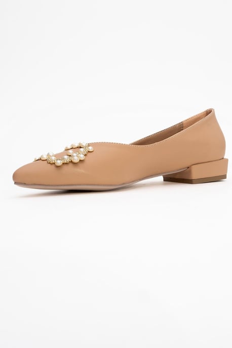 Ghent Perle Verziert Ballerina Damen - Image 4