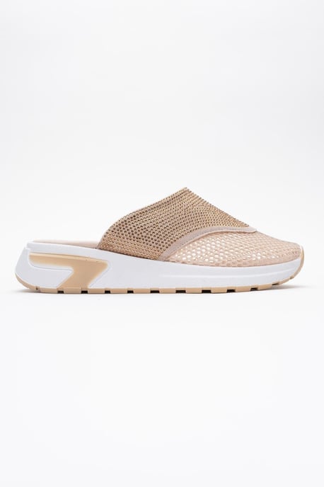 GLEA Mesh Strass Pantoletten Damen - Image 2