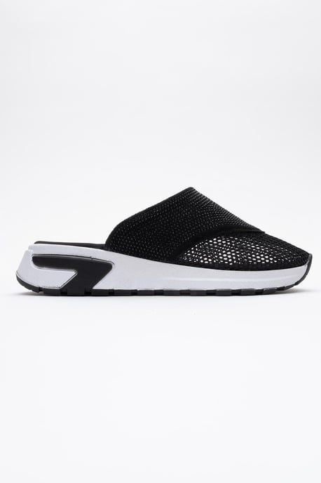 GLEA Mesh Strass Pantoletten Damen - Image 5