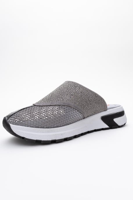 GLEA Mesh Strass Pantoletten Damen - Image 4