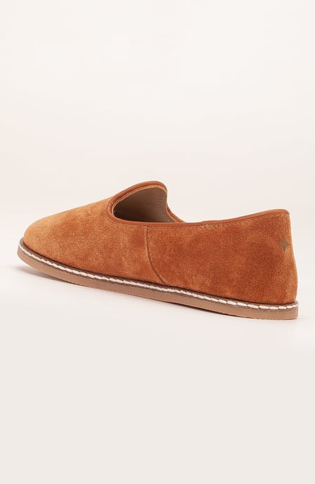 Istanbul Wildleder Leder Slip-On Flache Schuhe Damen - Image 4