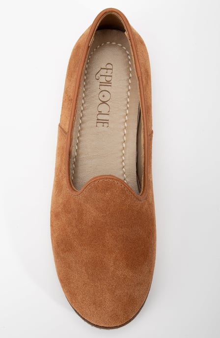 Istanbul Wildleder Leder Slip-On Flache Schuhe Damen - Image 5