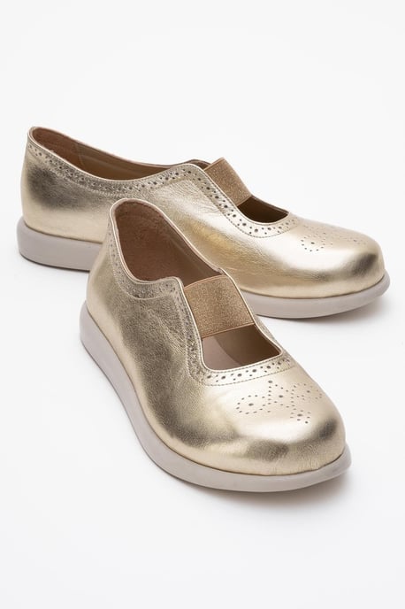CHELLE Elastisch Leder Flach Damen - Image 2