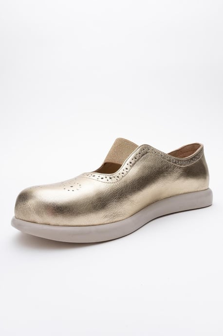 CHELLE Elastisch Leder Flach Damen - Image 4