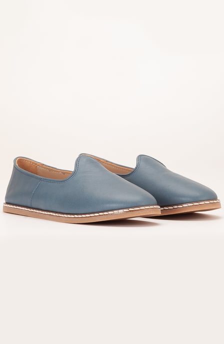 Dalya Leder Slip-On Flache Schuhe Damen - Image 3