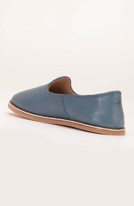 Dalya Leder Slip-On Flache Schuhe Damen - Image 4