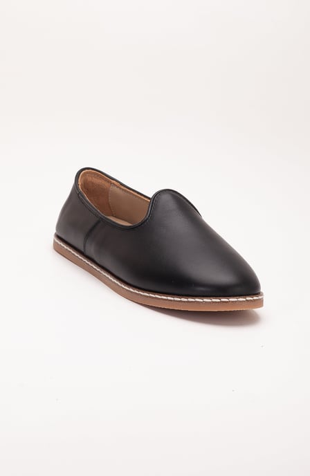 Dalya Leder Slip-On Flache Schuhe Damen - Image 1