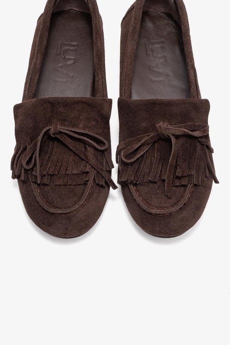 Axeli Leder Quaste Loafer Damen - Image 3