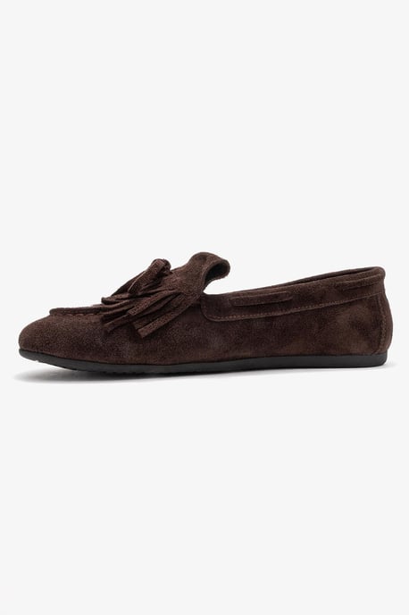 Axeli Leder Quaste Loafer Damen - Image 4