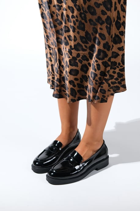 Bree Plateau Penny Leder Loafer Damen - Image 3