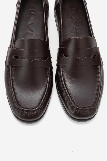 Valia Leder Loafer Damen - Image 3