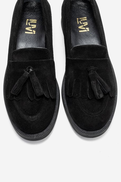 Milly Leder Quaste Loafer - Image 2