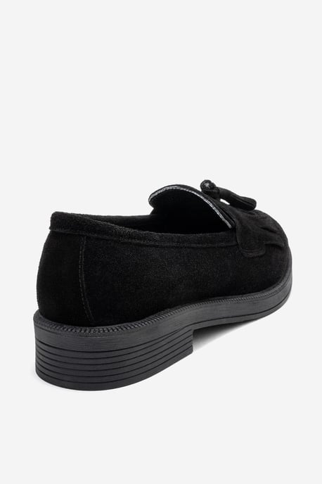 Milly Leder Quaste Loafer - Image 5