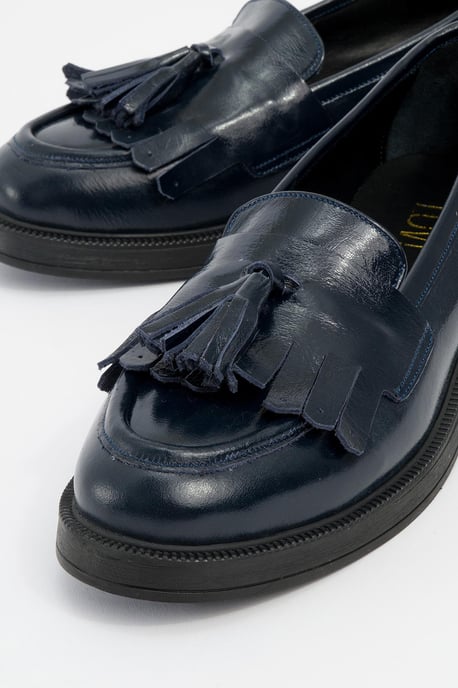 Milly Leder Quaste Loafer - Image 3