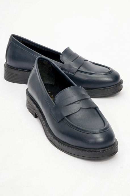 Bree Plateau Penny Leder Loafer - Image 1