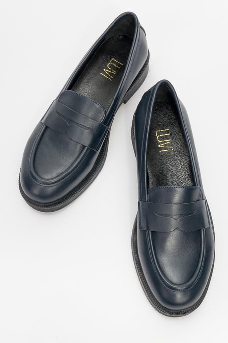 Bree Plateau Penny Leder Loafer - Image 2
