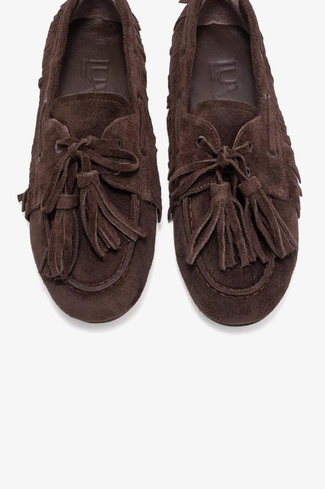 Fenora Leder Quaste Loafer Damen - Image 3
