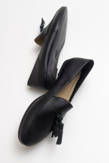 Mona Weich Leder Quaste Loafer Damen - Image 5