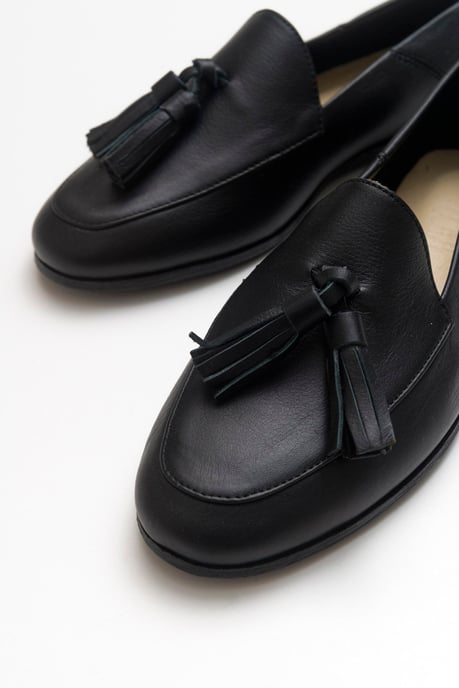 Mona Weich Leder Quaste Loafer Damen - Image 6