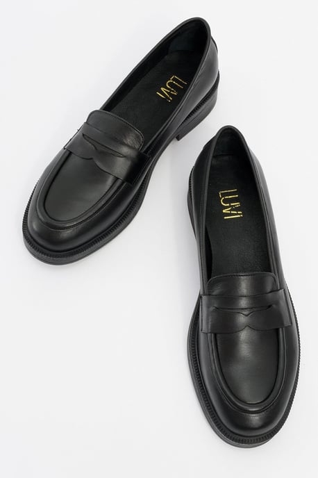 Bree Plateau Penny Leder Loafer - Image 2