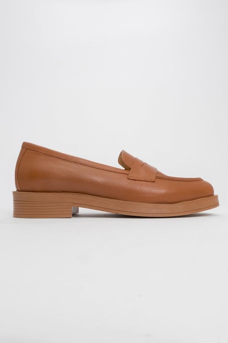 Bree Plateau Penny Leder Loafer - Image 4