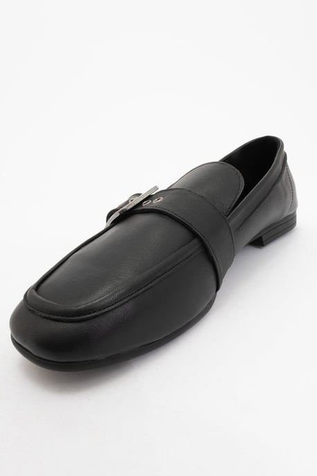 Jade Leder Flach Loafer Damen - Image 4