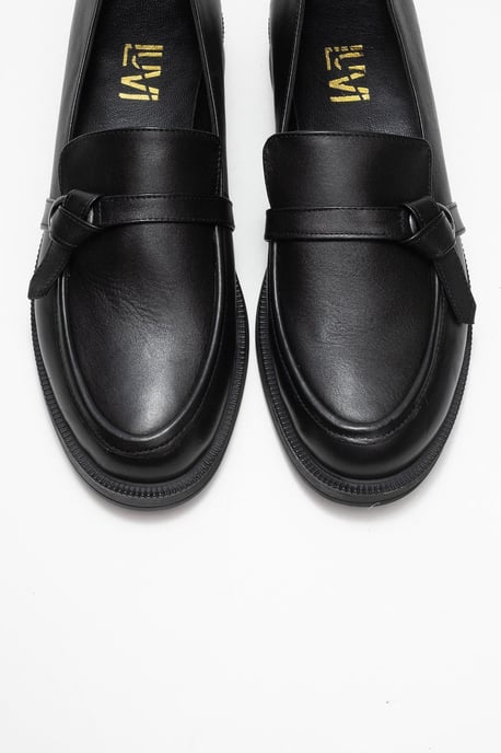 Galea Schnalle Leder Loafer - Image 3