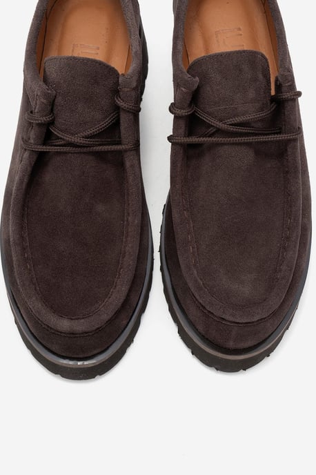 Talia Leder Schnürung Loafer Damen - Image 3