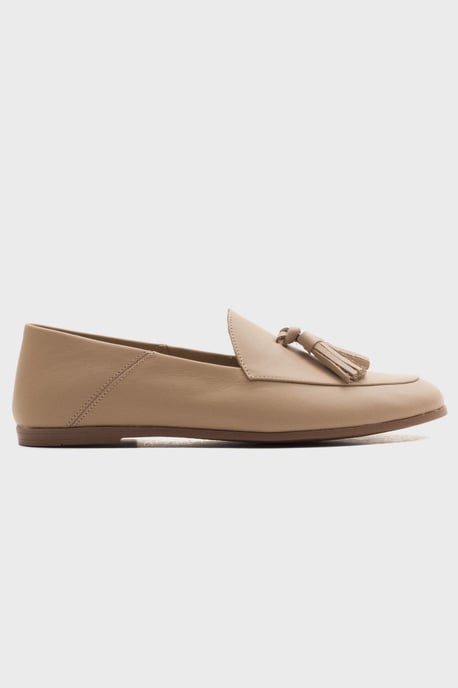 Mona Weich Leder Quaste Loafer Damen - Image 1