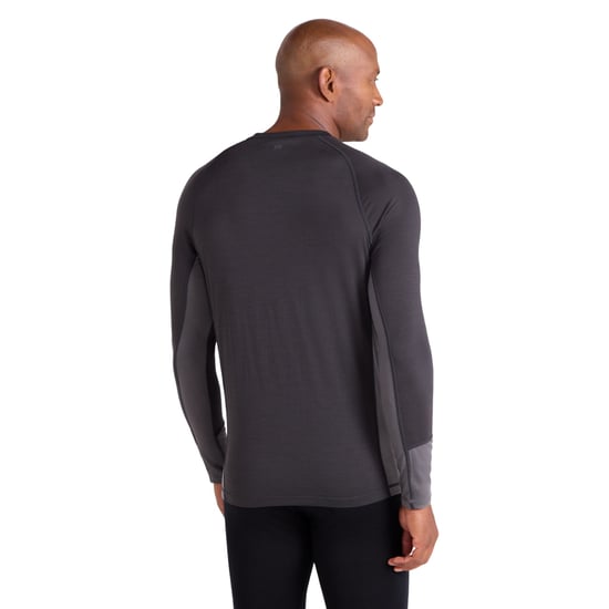 Mountain Warehouse - Base Layer Oberteil für Herren, Langärmlig (Holzkohle) - Image 2