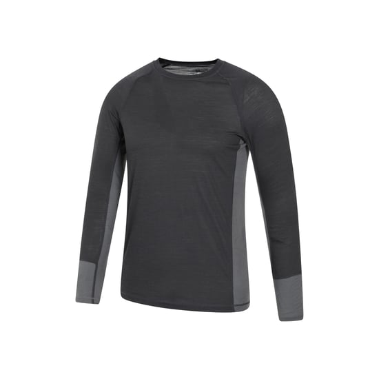 Mountain Warehouse - Base Layer Oberteil für Herren, Langärmlig (Holzkohle) - Image 3